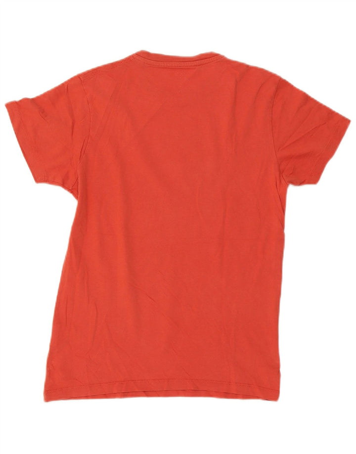 Jack & Jones Hombre Camiseta Gráfica Top Small Rojo Algodón