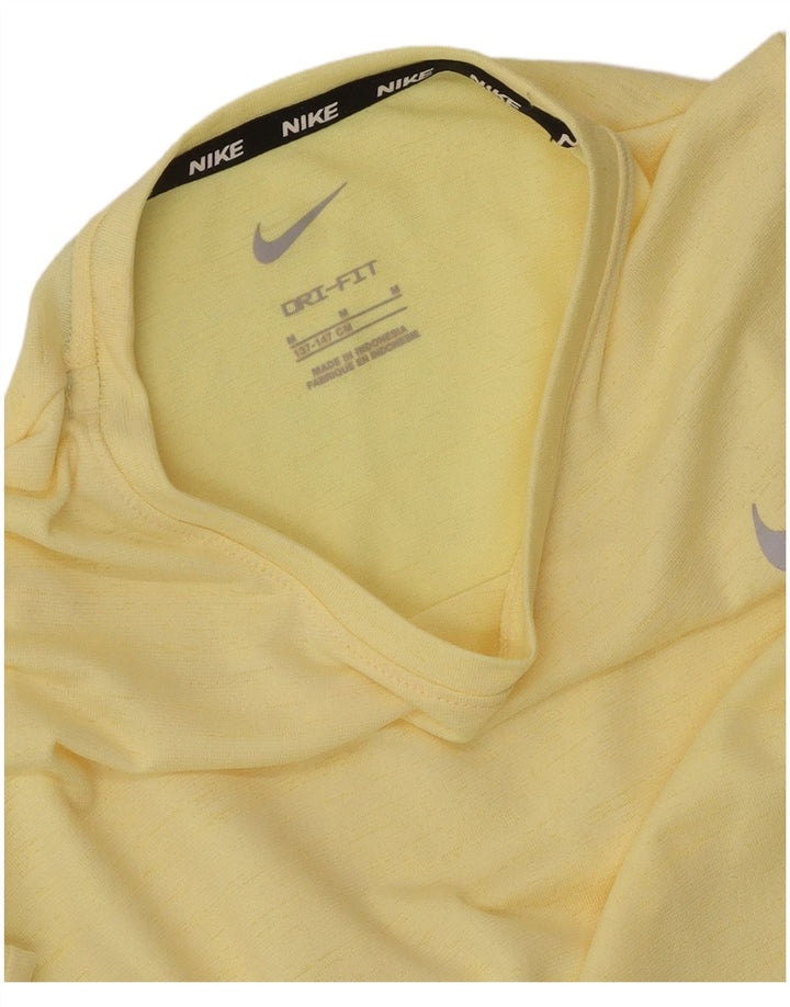 Nike Camiseta Dri Fit para niños 10-11 años Mediana Amarillo