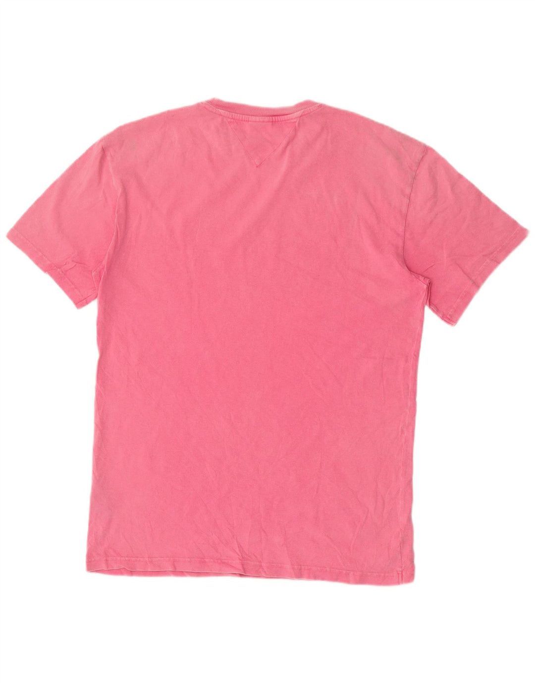 Tommy Hilfiger Camiseta gráfica para hombre Top Medium Pink