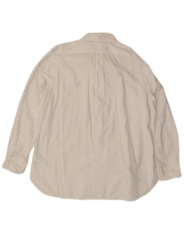 Polo Ralph Lauren Camisa para hombre Talla 17 XL Algodón blanco