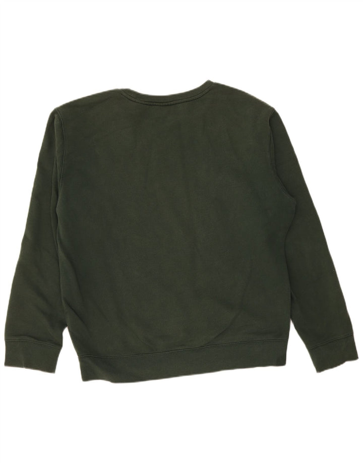 Timberland Hombre Graphic Sudadera Jumper Grande Algodón Verde
