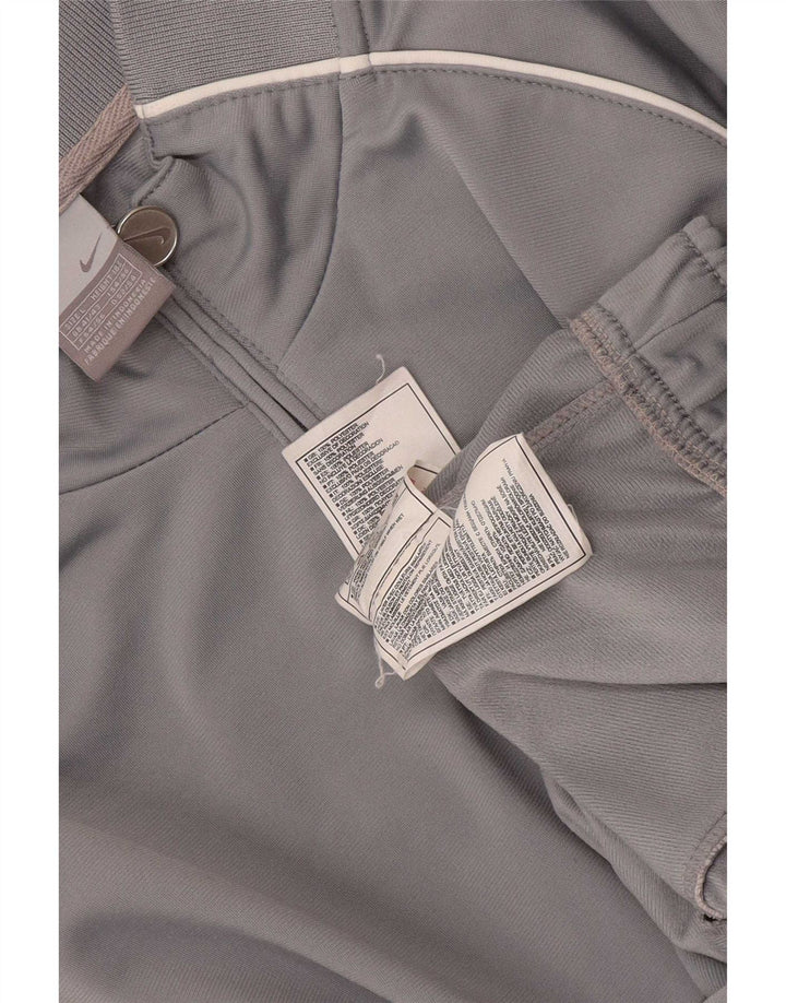 Nike - Chaqueta de chándal para hombre, talla 41/43, poliéster gris grande