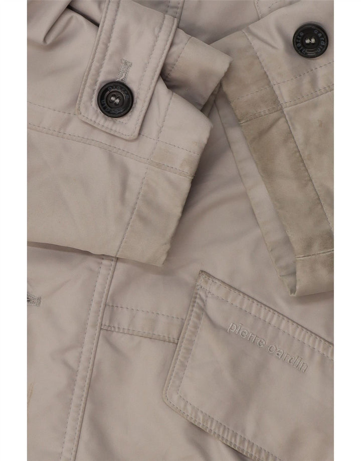 Pierre Cardin Chaqueta Bomber para Hombre UK 40 Grande Gris