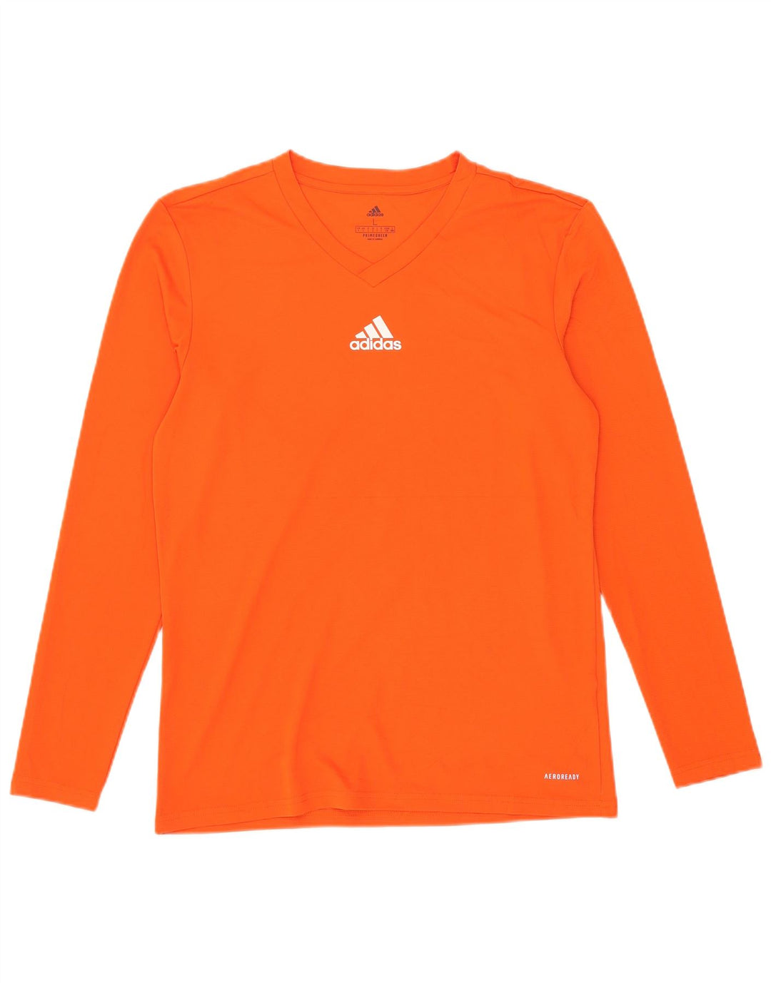 Adidas Hombre Aeroready Top Manga Larga Grande Naranja