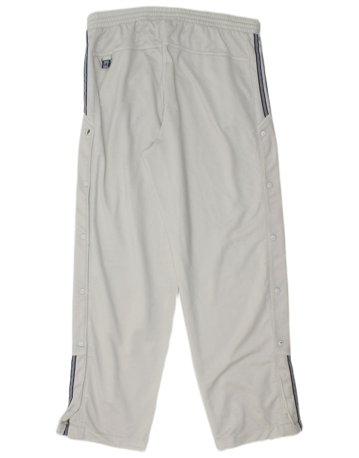 Pantalón De Chándal ADIDAS Hombre Mediano Blanco Poliéster