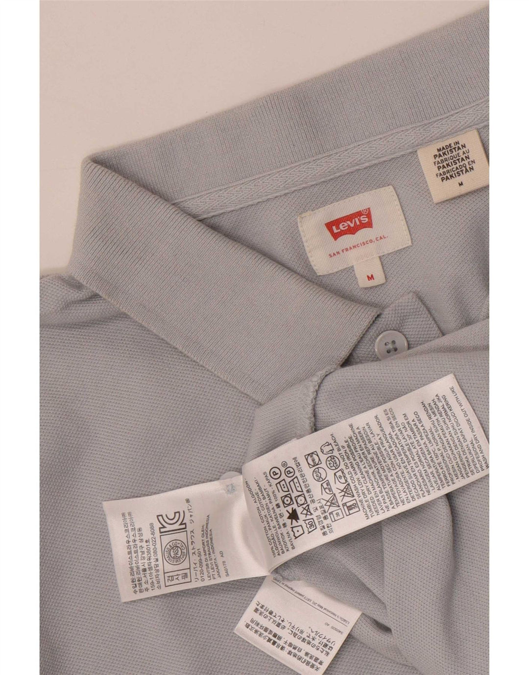 Polo Levi's Hombre Algodón Azul Medio