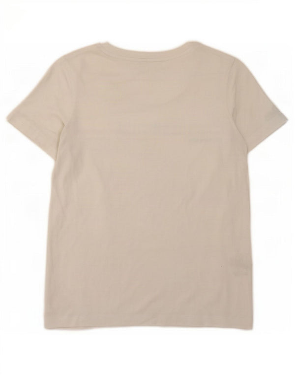 Champion Camiseta gráfica para mujer Top UK 44 Large White Cotton