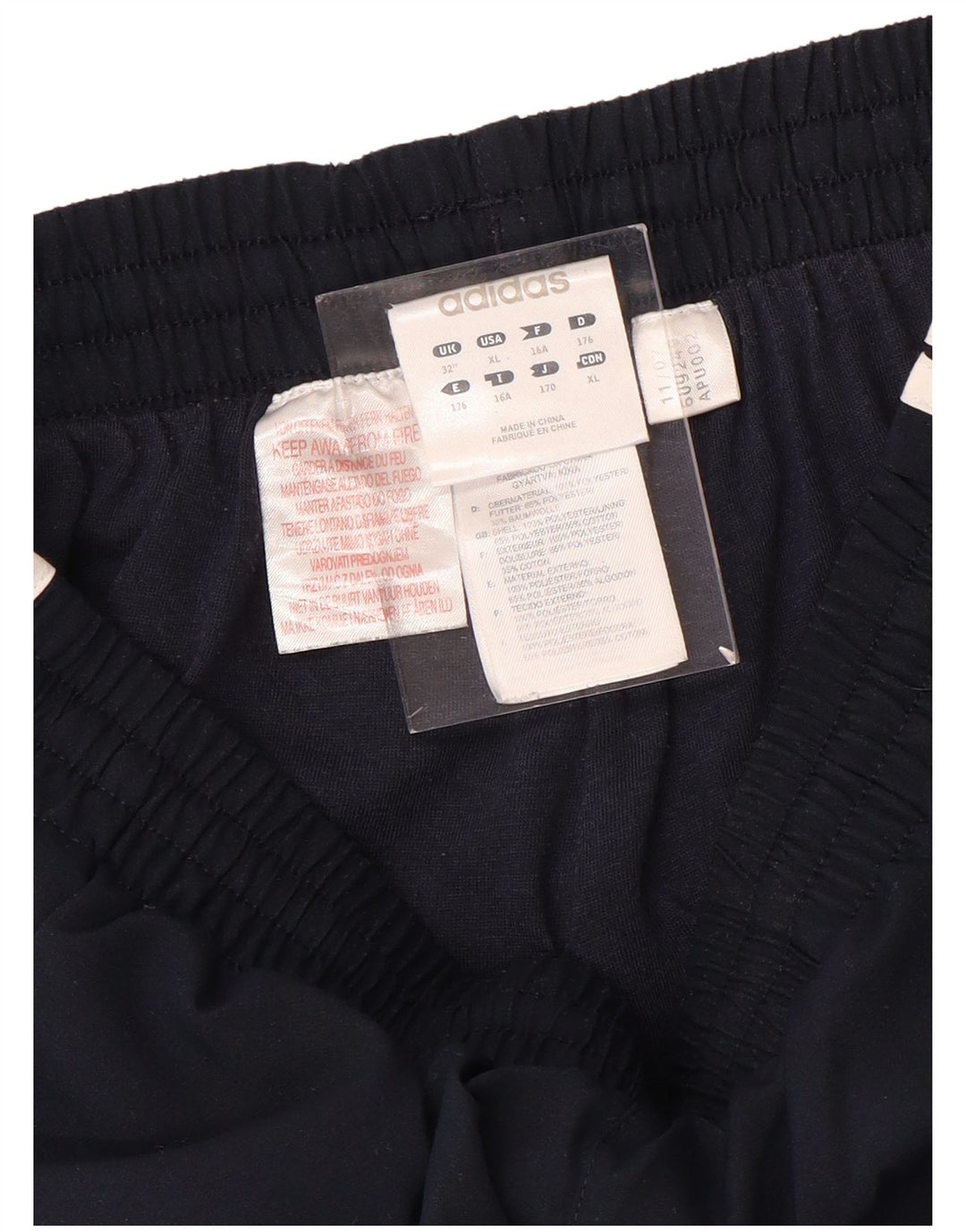 Pantalón Chándal ADIDAS Niño 15-16 Años Azul Marino Poliéster