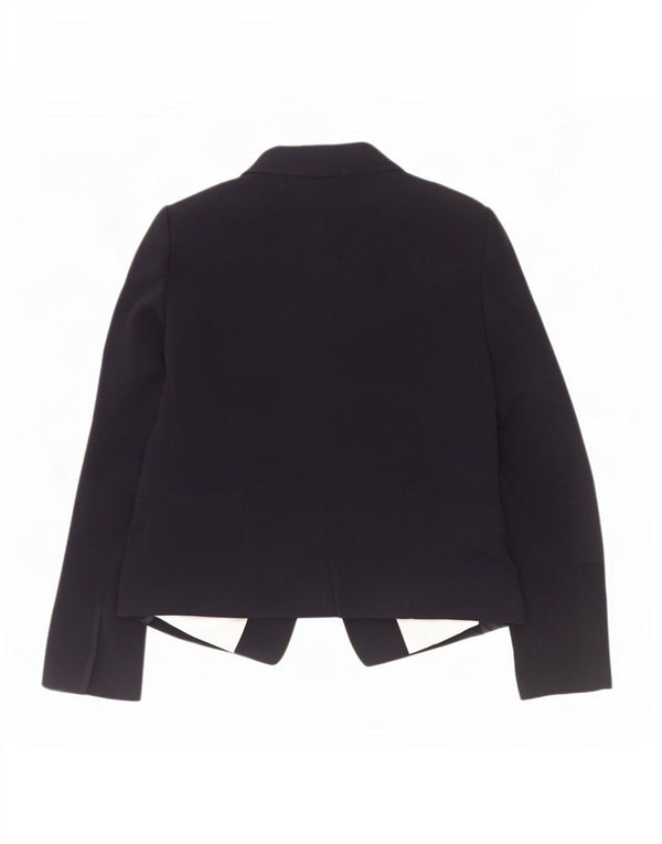 Marks & Spencer Chaqueta tipo blazer con 1 botón para mujer UK 44 Grande Azul marino