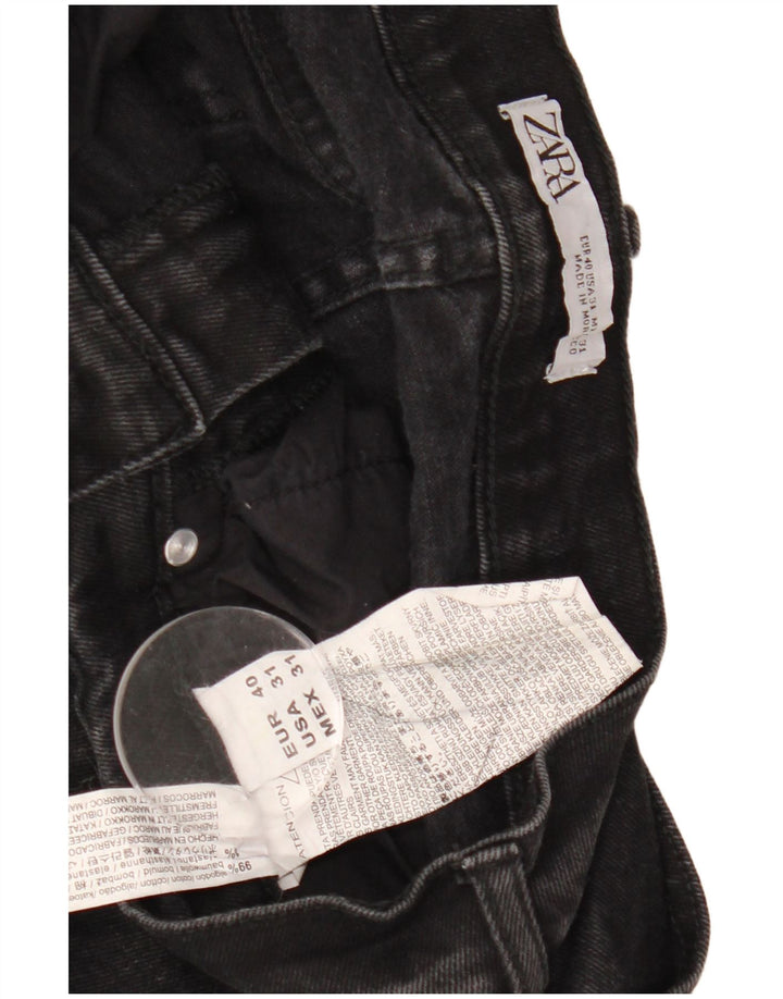 Zara Jeans ajustados para hombre EU 40 Medium W30 L30 Algodón negro