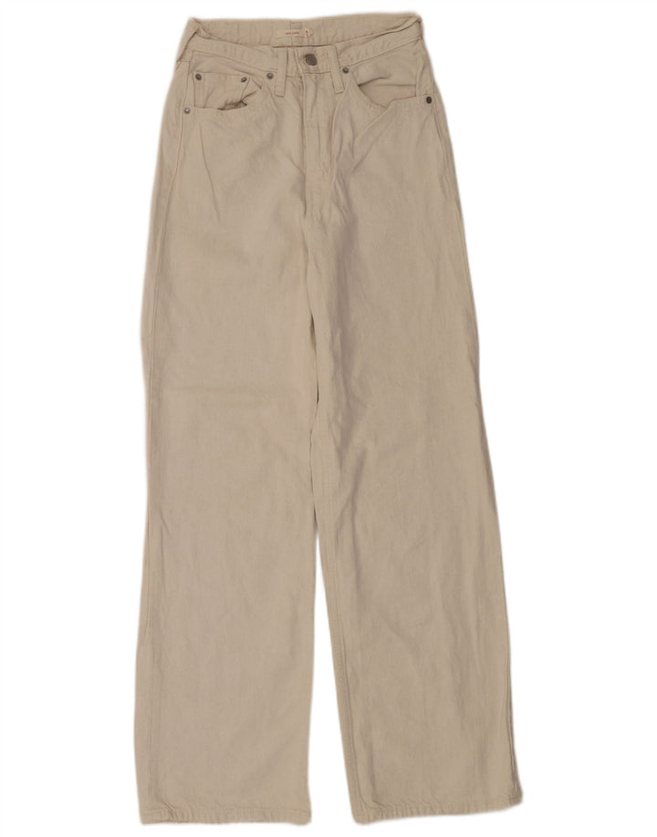 Levi's Vaqueros Sueltos De Tiro Alto Para Mujer W27 L31 Algodón Beige
