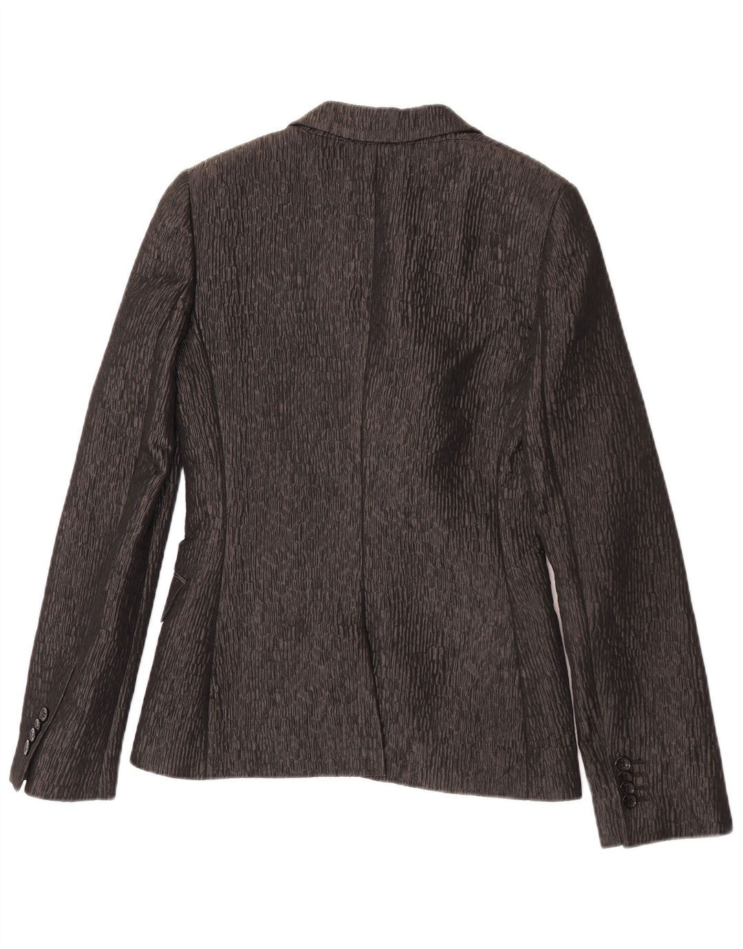 Dolce & Gabbana Chaqueta Blazer De 2 Botones Para Mujer IT 42 Poliéster Negro Mediano