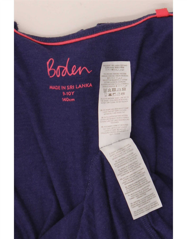 Boden Mono Niña 9-10 Años Viscosa Azul