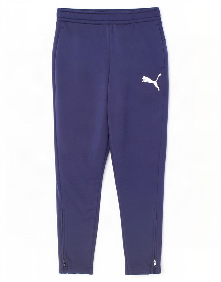 Puma Pantalón Chándal Niño 7-8 Años Azul Marino Poliéster