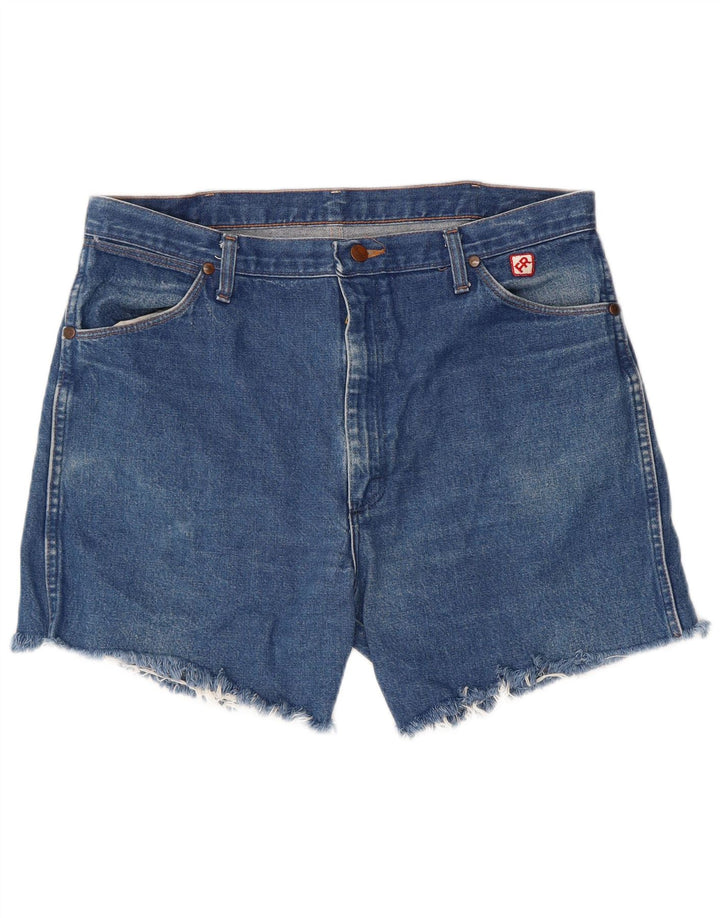 Wrangler Pantalones cortos vaqueros para hombre W38 XL Algodón azul