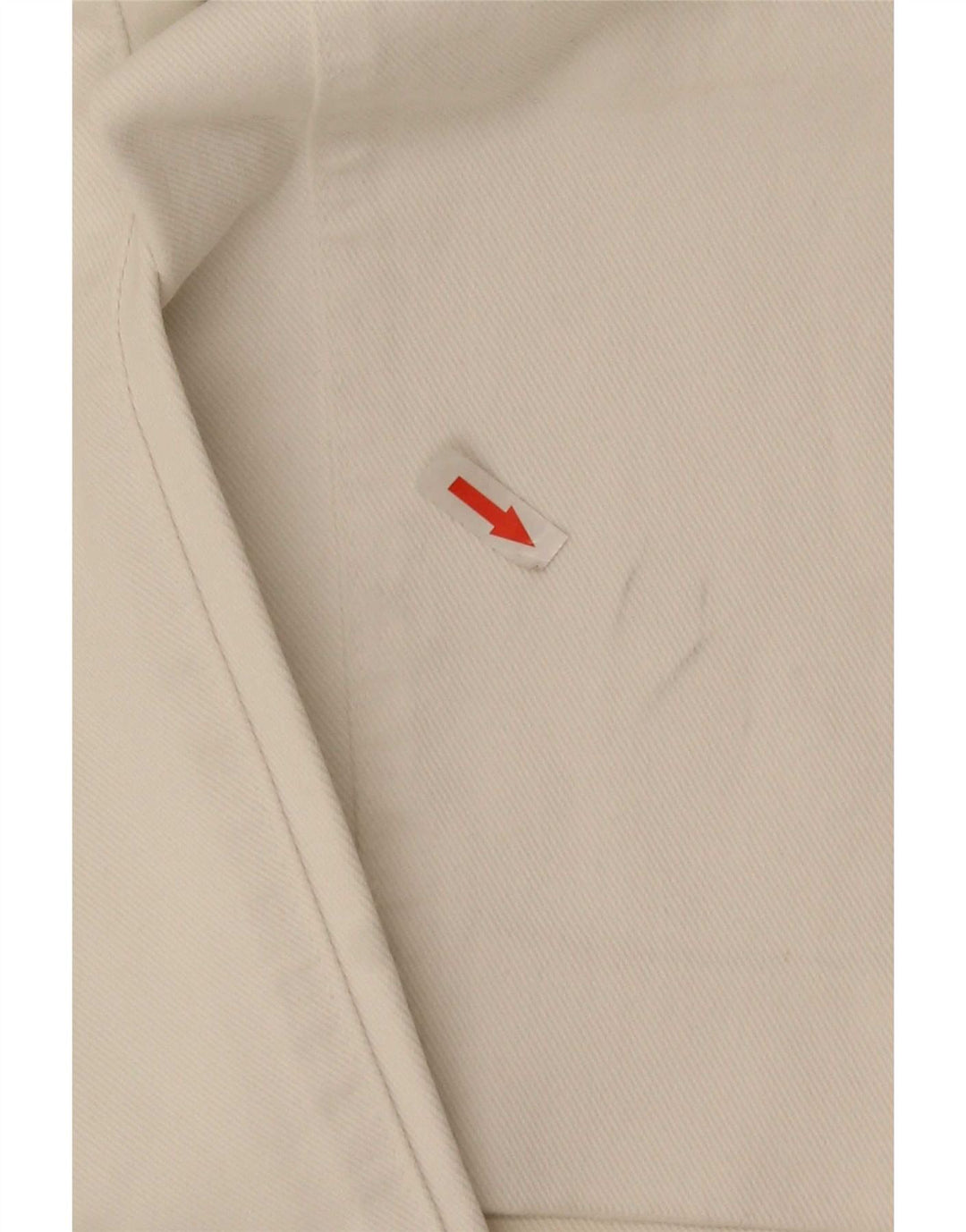 Jeans Rectos Vintage Mujer W30 L29 Blanco