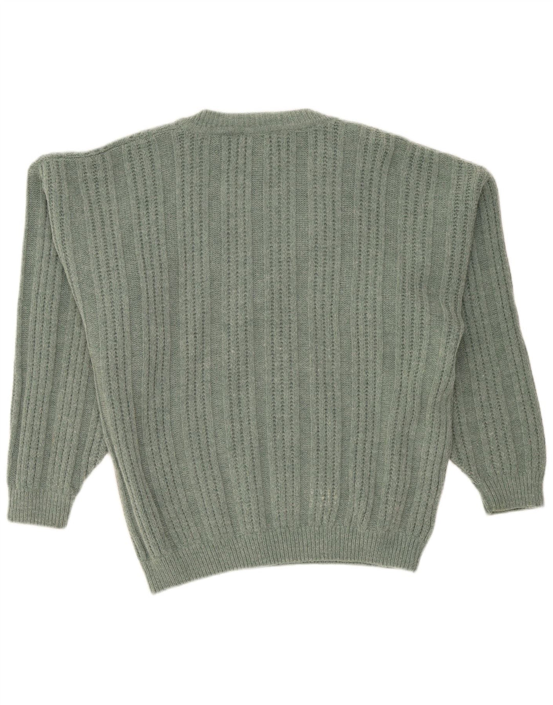 Xavier Hombre Jersey Con Cuello En V Jersey XL Lana Verde