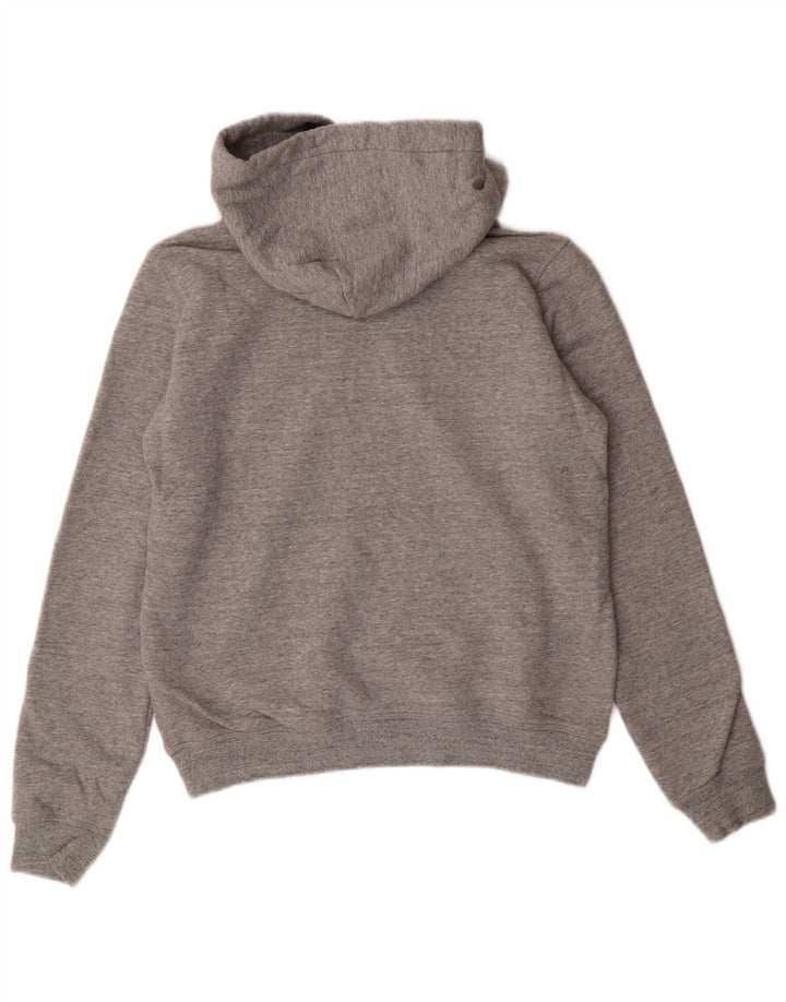 Jack Wills Sudadera con capucha para mujer UK 8 Small Gris Algodón