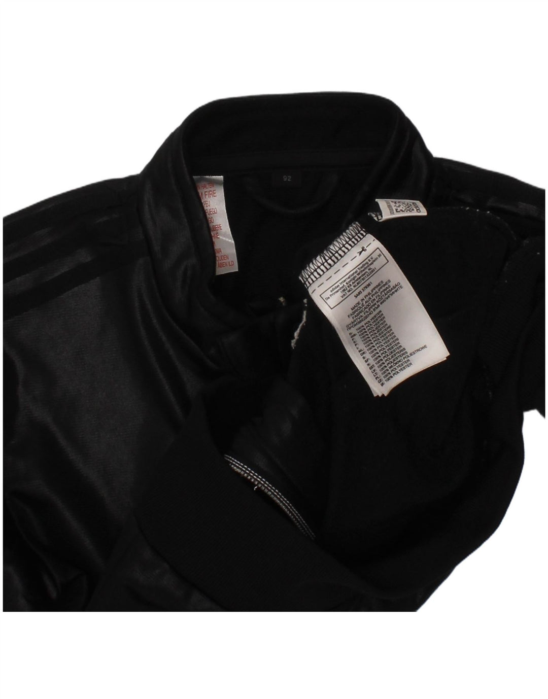 Adidas Chaqueta Chándal Bebé Niño 18-24 Meses Negro Poliéster