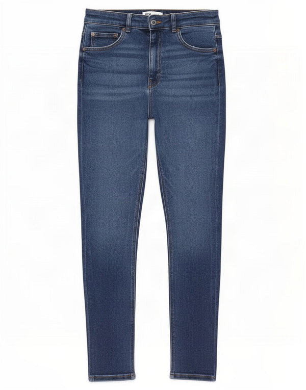Zara Vaqueros pitillo para mujer EU 42 Large W32 L27 Algodón azul
