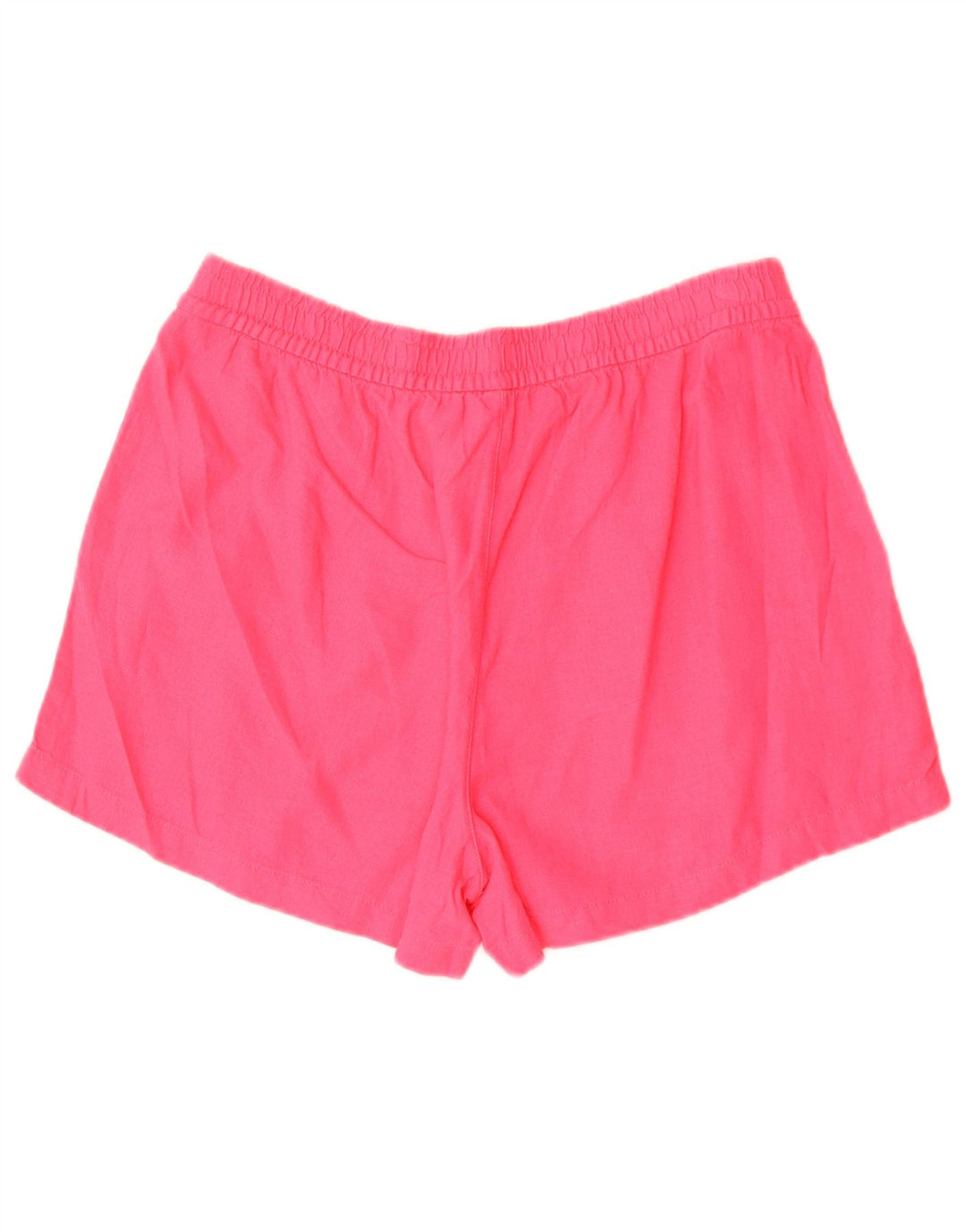 J. Crew Pantalones cortos chinos para mujer pequeños W27 Lino rosa