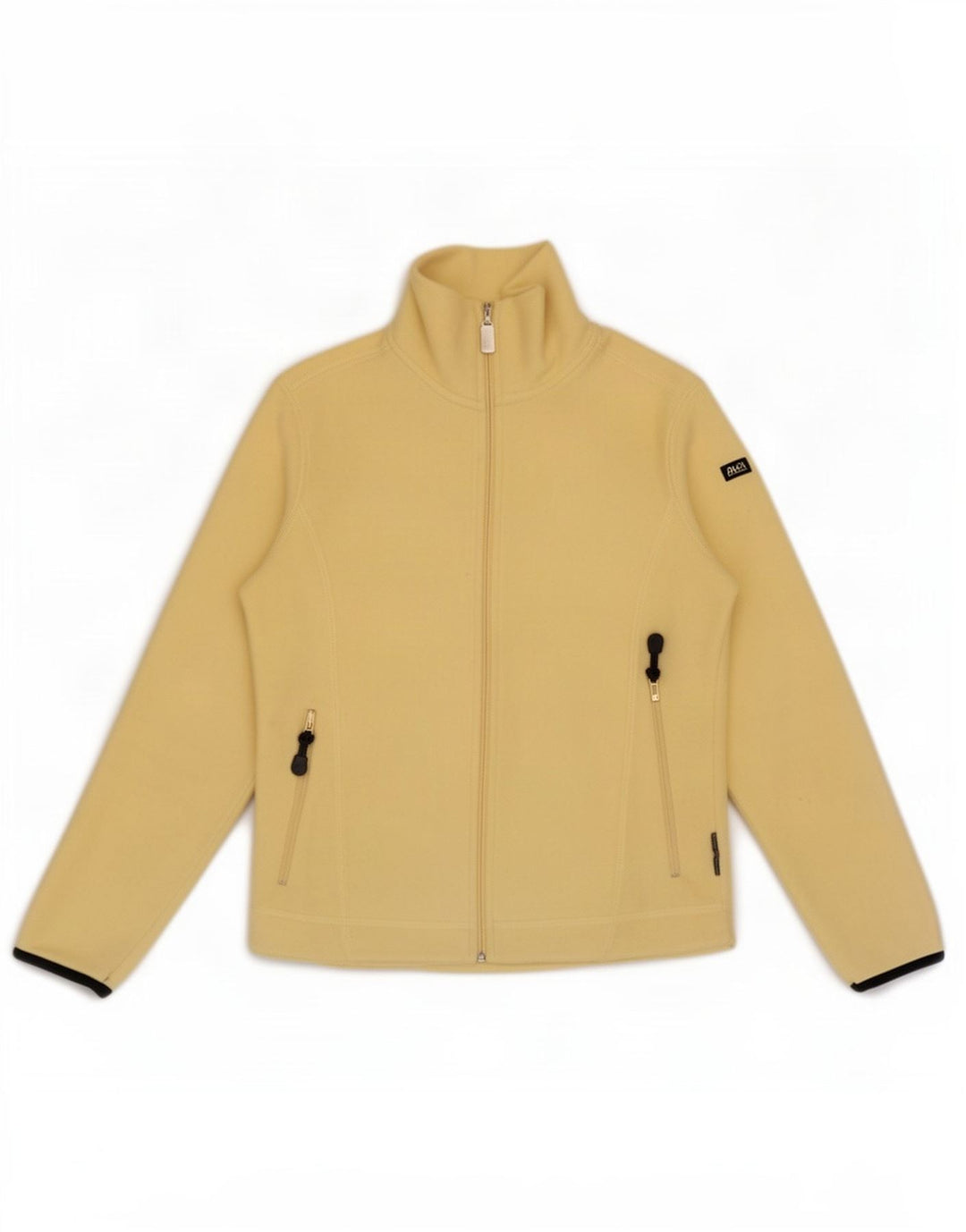 Chaqueta polar Asics para mujer UK 6 XS Amarillo