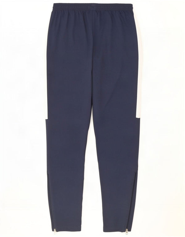 Pantalones De Chándal Nike Dri Fit Para Hombre Poliéster Color Block Azul Marino Medio
