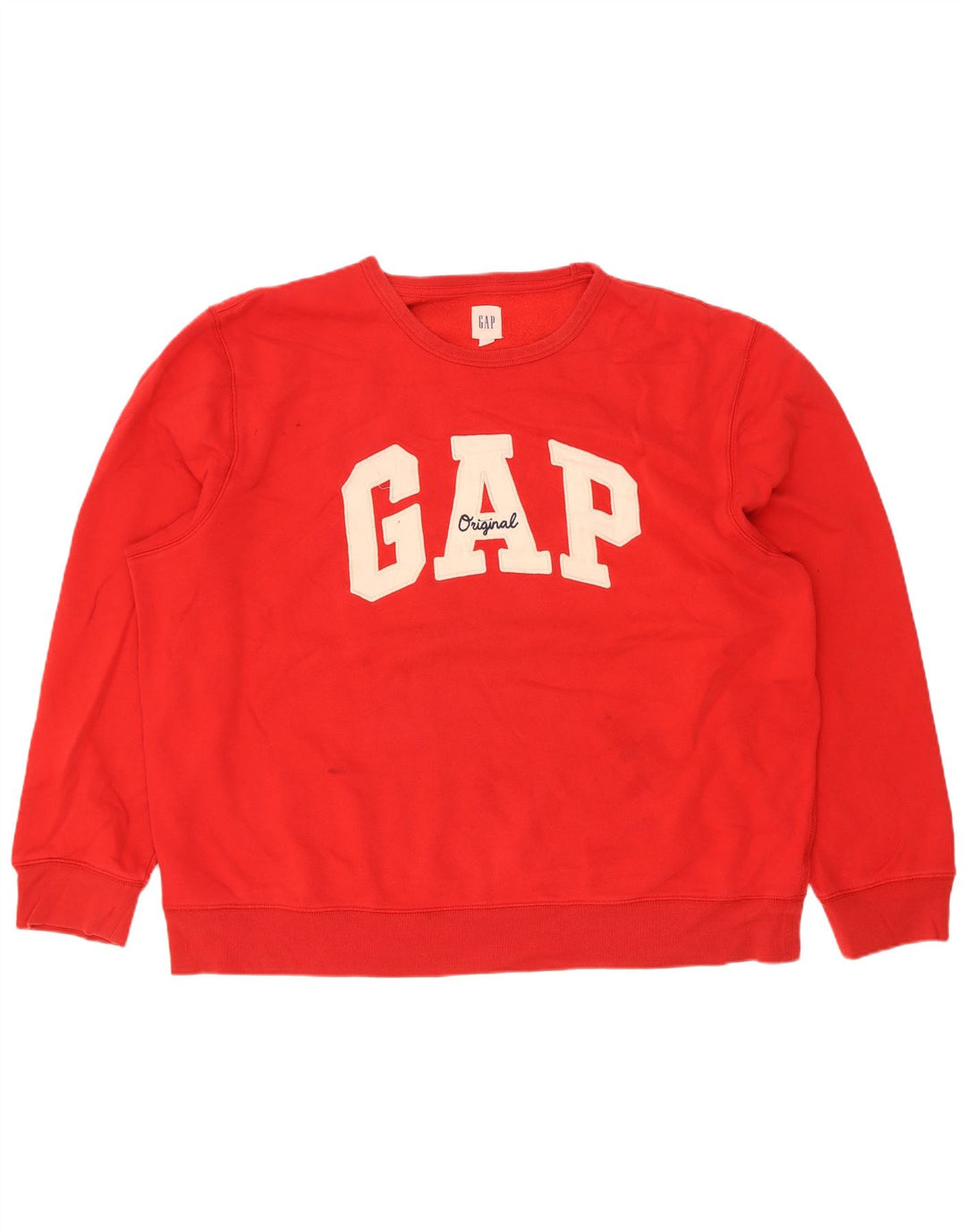 Gap Sudadera Gráfica para Hombre Jersey 2XL Algodón Rojo