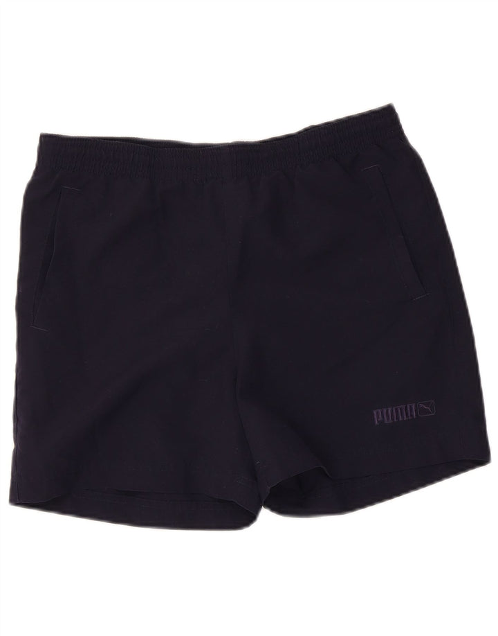 Puma Pantalón Corto Sport Niño 13-14 Años Azul Marino Poliéster