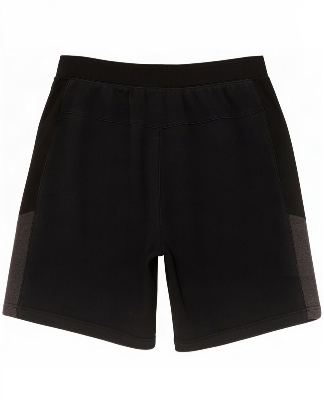 Nike - Pantalones cortos deportivos para hombre, algodón color block, color negro mediano