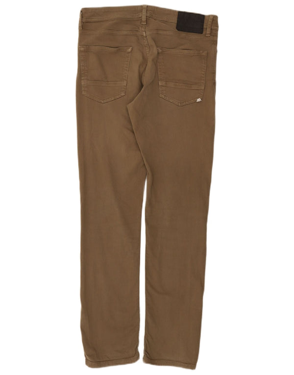 Jack & Jones Mens Slim Casual Pantalones W31 L32 Algodón Beige