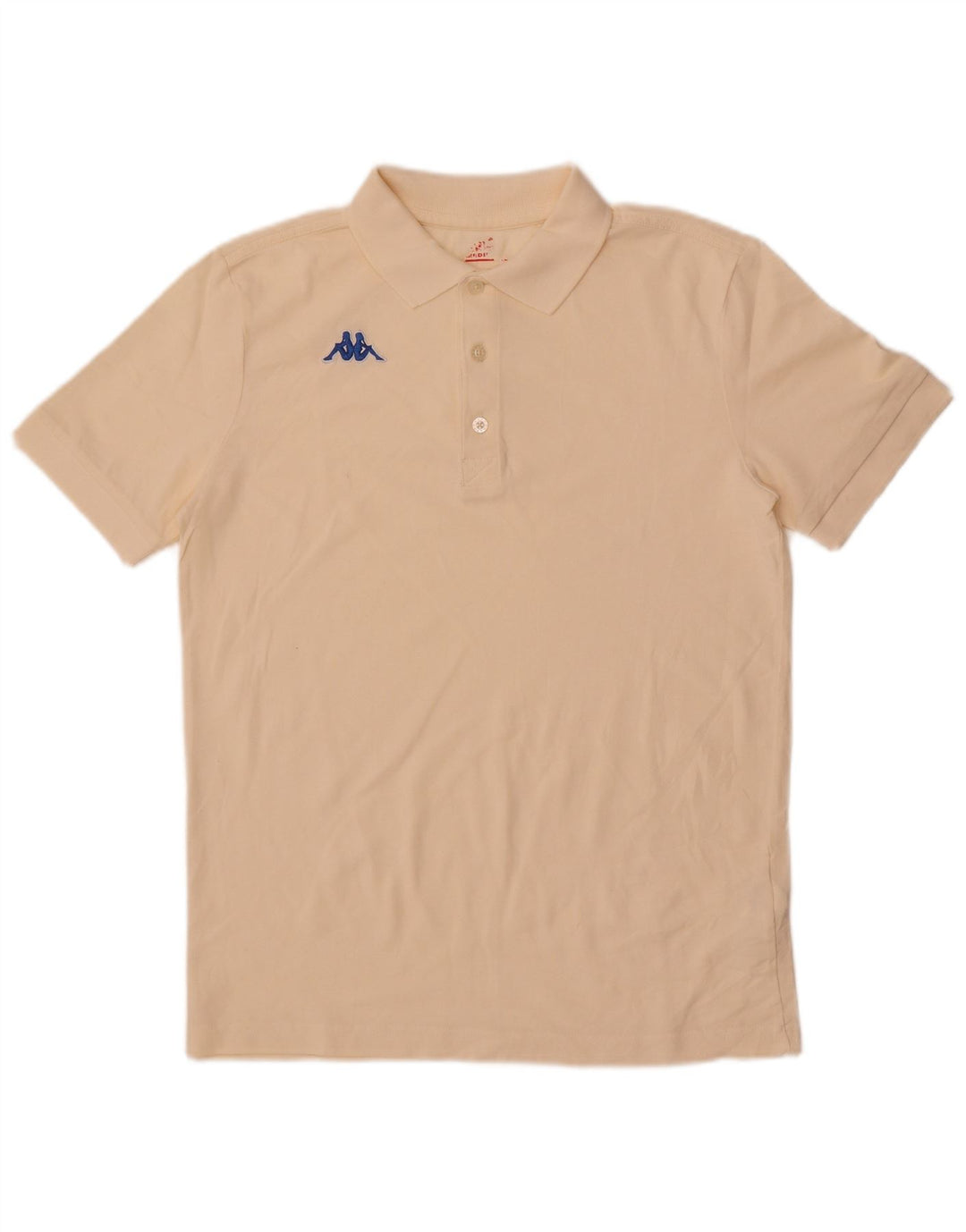 Polo Kappa Hombre Algodón Blanco Mediano
