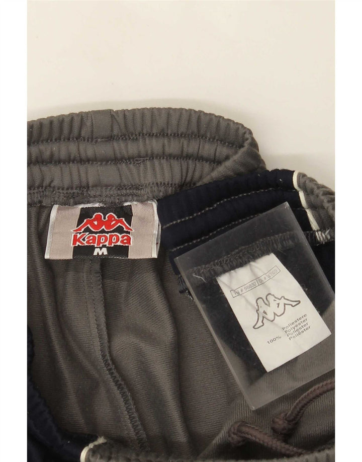 Pantalones De Chándal Kappa Mujer Poliéster Colorblock Gris Medio