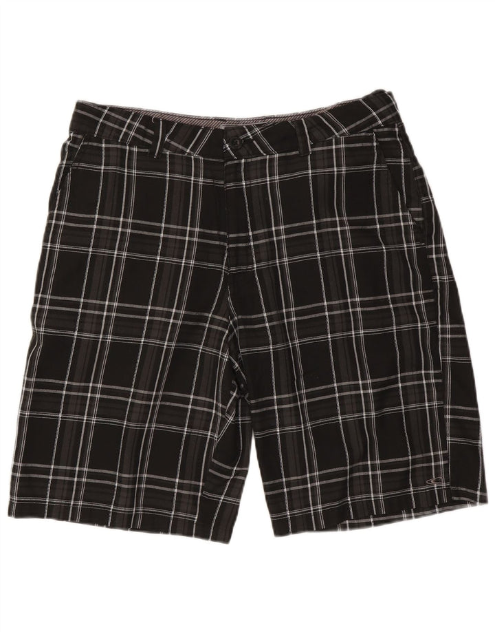O'Neill Pantalones cortos chinos para hombre W34 Large Black Check