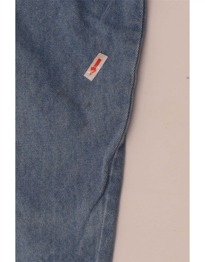 POP 84 Chaqueta tipo blazer vaquera con 2 botones para mujer UK 10 Small Blue