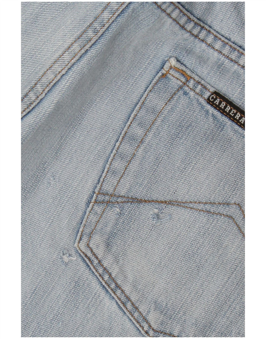 Carrera Mens 710 Slim Jeans W40 L33 Algodón Azul