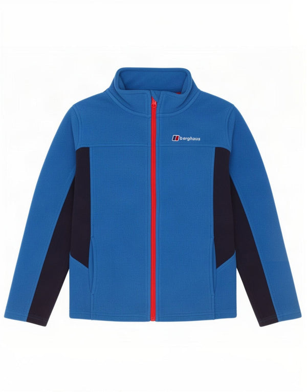 Berghaus Chaqueta polar para niño 9-10 años Azul Poliéster color block
