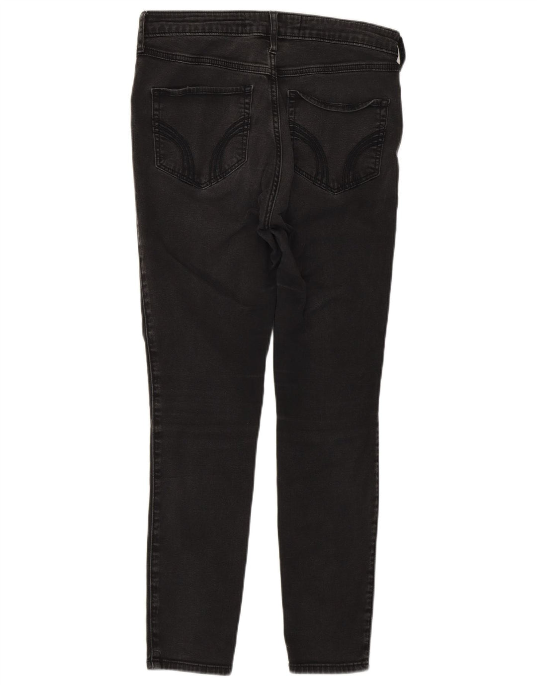 HOLLISTER Legging para mujer, pantalones vaqueros de talle alto, US 7 Medium W28 L27, algodón negro