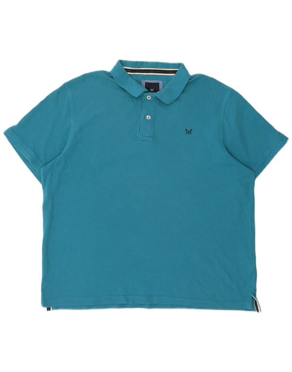 Crew Clothing Polo para hombre 2XL Algodón azul