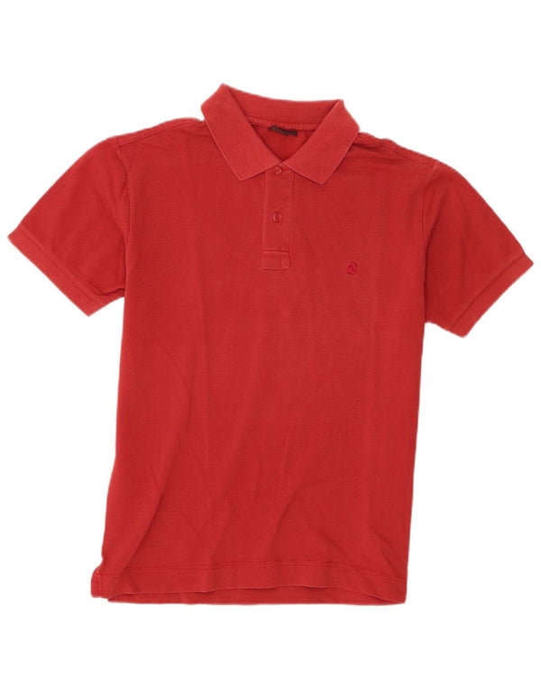 Polo Invicta para hombre IT 46 Small Borgoña Algodón