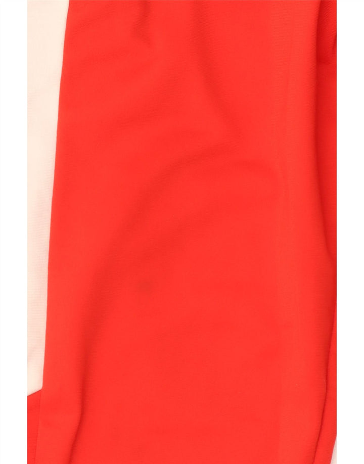 Errea Hombre Pantalones De Chándal Con Gráfico Grande Rojo Color Block Poliéster