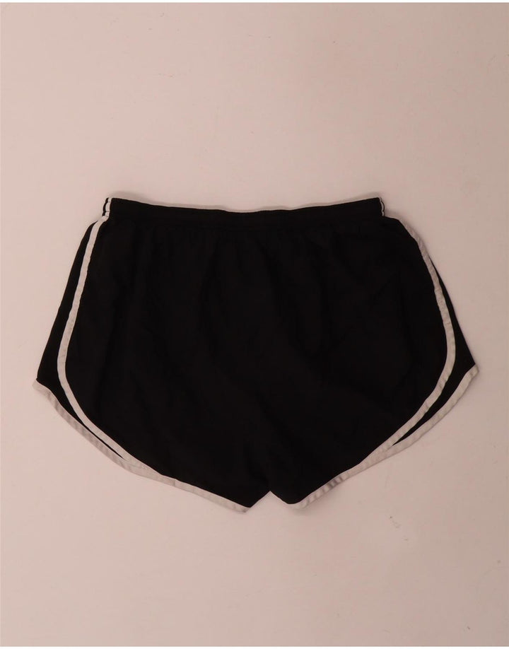 Nike - Pantalones cortos deportivos Dri Fit para mujer, talla 40, talla grande, poliéster negro
