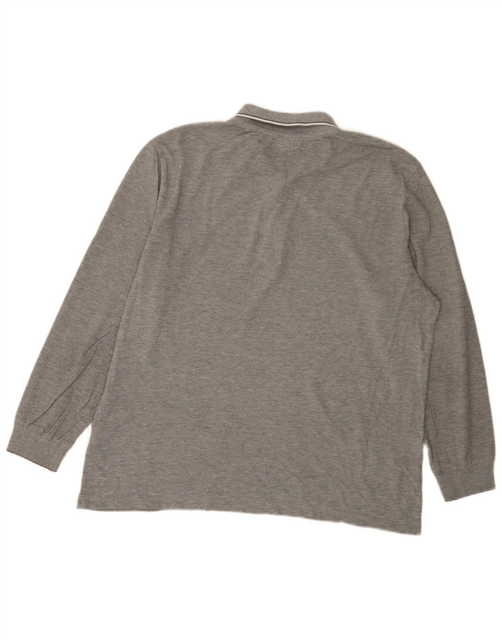 Kappa Polo Manga Larga Hombre XL Gris