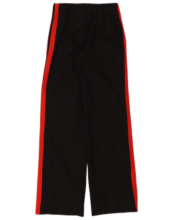 Zara Mujer Pantalones Casuales De Talle Alto Y Ajuste Holgado Mediano W28 L33 Negro