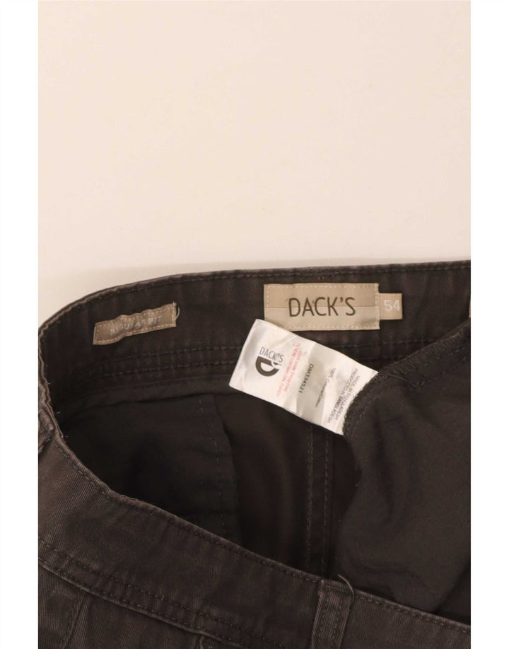 Dack's Pantalones cortos chinos de ajuste regular para hombre IT 54 2XL W36 Algodón marrón
