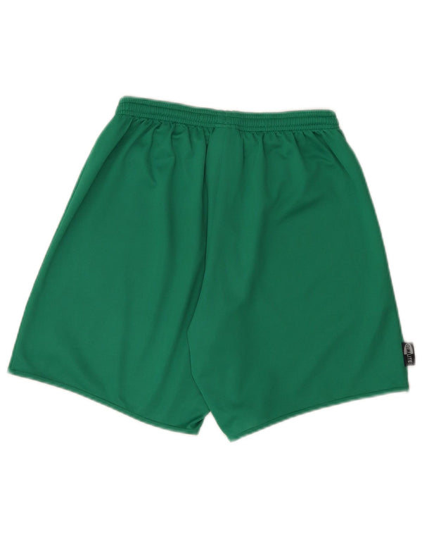 Adidas Mens Climalite Sport Shorts Pequeño Verde Poliéster