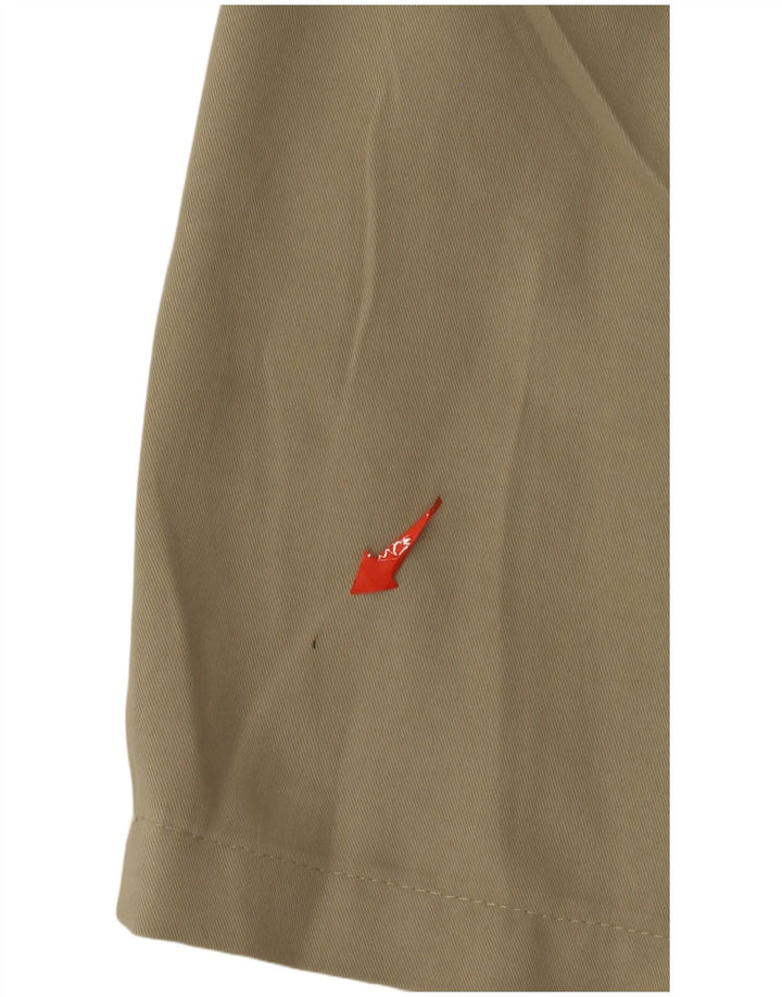 Pantalones cortos chinos Izod para hombre W38 XL Poliéster beige
