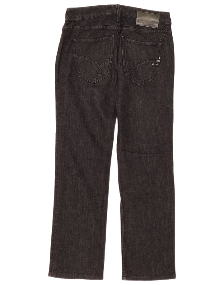 Vaqueros Recto Mujer Gas W30 L30 Gris Algodón