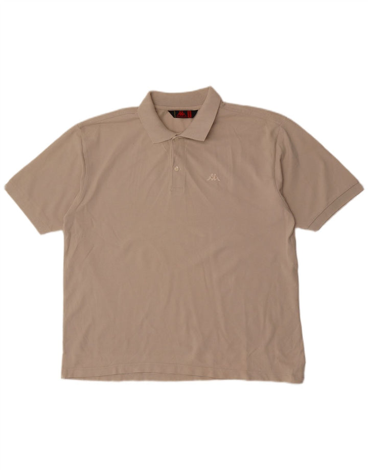 Kappa Polo Hombre 2XL Algodón Beige