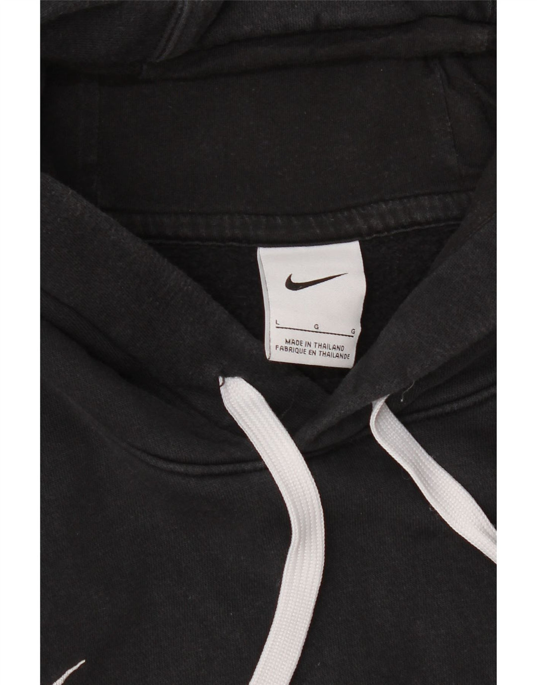 Nike - Sudadera con capucha para hombre, ajuste holgado, talla grande, color negro
